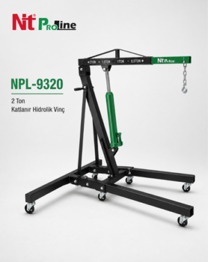 NPL-9320 2 Ton  Katlanır Hidrolik Vinç