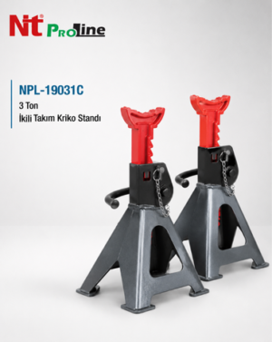 NPL-19031C 3 Ton İkili Takım Kriko Standı