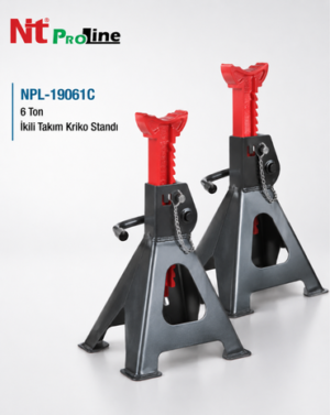 NPL-19061C 6 Ton İkili Takım Kriko Standı